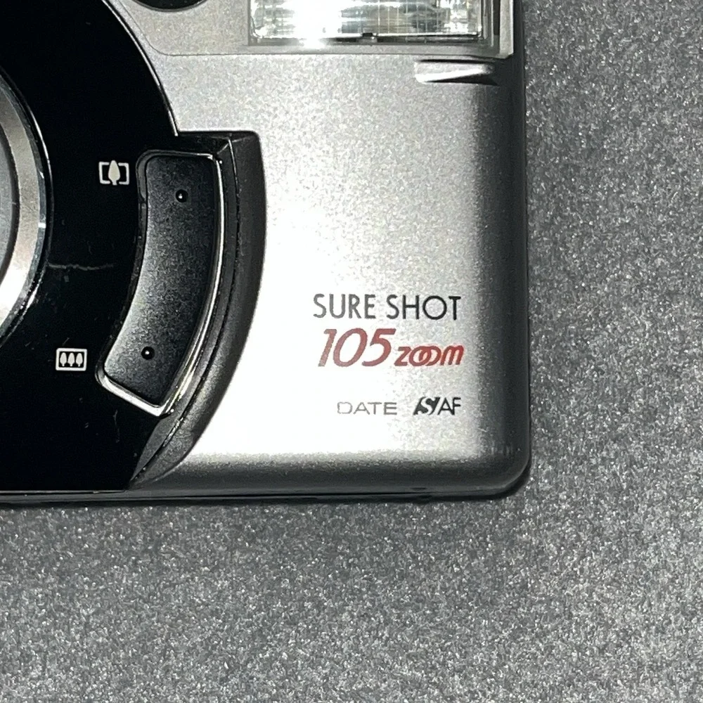 Canon Sure Shot 105 Zoom S AF 35mm Point & Shoot Film Camera ***For Parts***